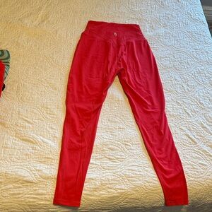 Buff Bunny Red Leggings